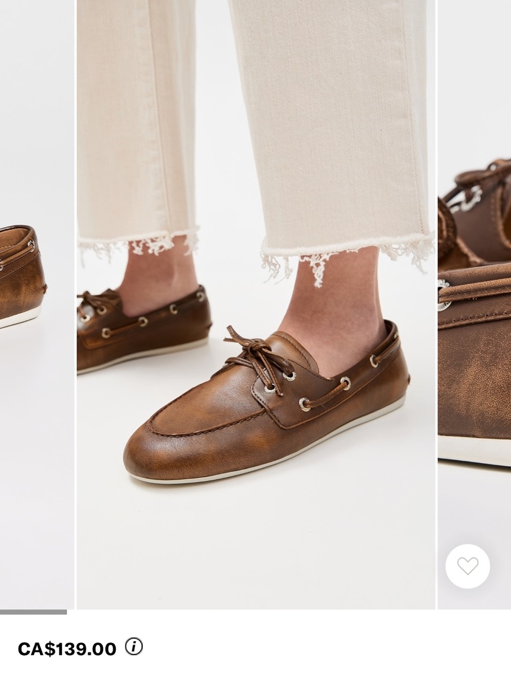 Sperry Slim Boat Shoes Brown
